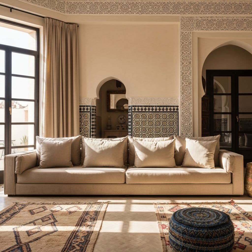 Appartement riad minimaliste